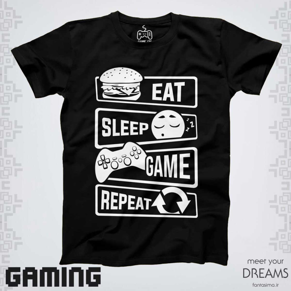 9317 gaming-b-tshirt
