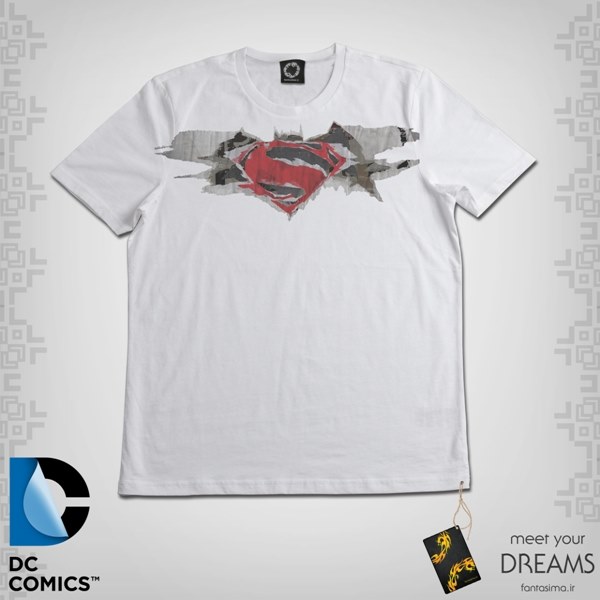 تی شرت بتمن علیه سوپرمن -پوستر