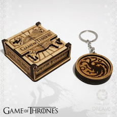 جاکلیدی چوبی نماد خاندان تارگرین 