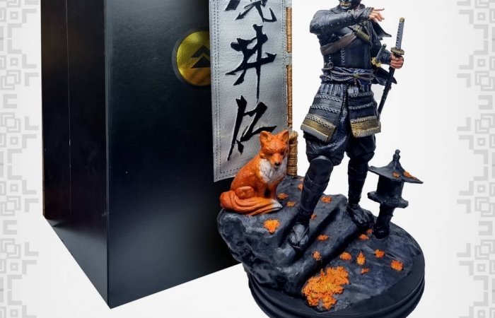 مجسمه جین ساکای - ghost of tsushima