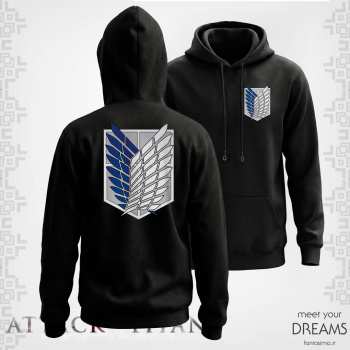 هودی بالهای آزادی (چاپ پشت و جلو)